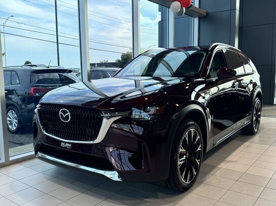 MAZDA CX-90 hybride rechargeable 2025 2025 Rouge artisanal cristal métallisé MAZDA CX-90 hybride rechargeable 2025 2025 Rouge artisanal cristal métallisé